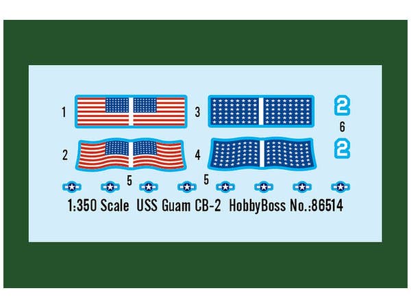 Hobby Boss 1/350 USS Guam CB-2 | 6939319265142