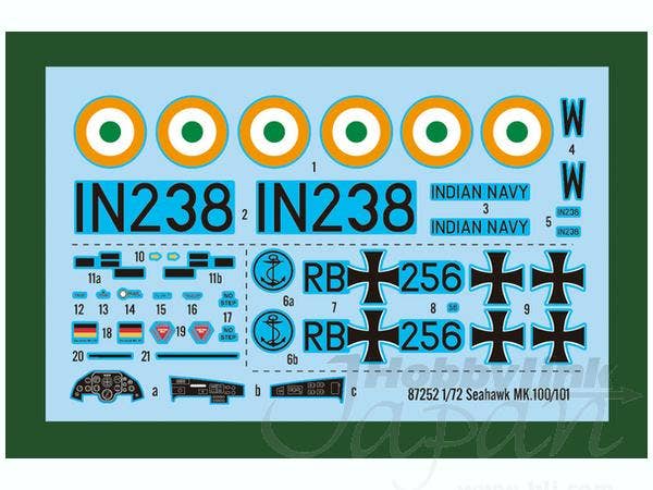 Hobby Boss 1/72 Seahawk MK.100/101 | 6939319272522
