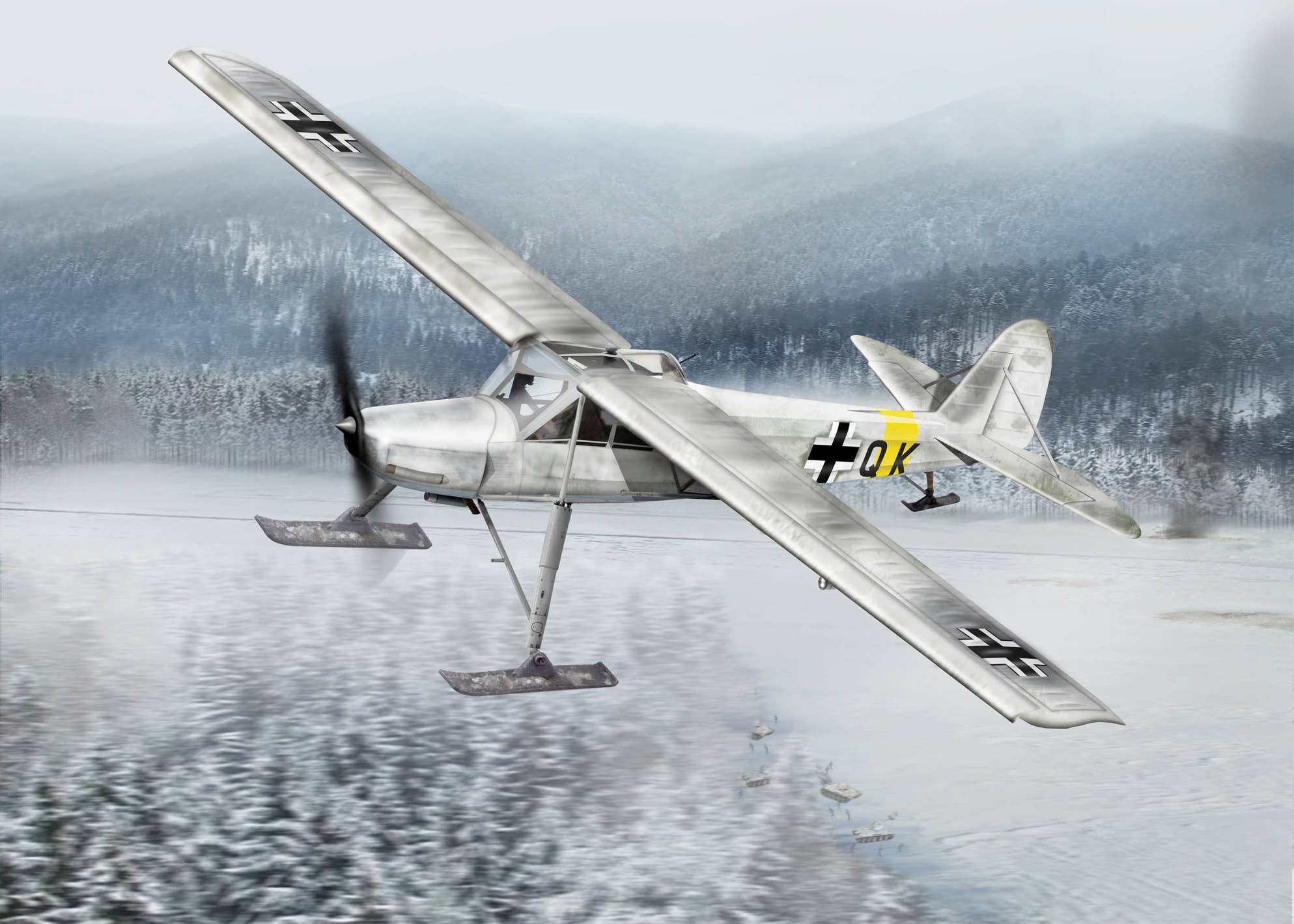 Hobby Boss Fieseler Fi-156 C-3 Skiplane | 6939319201836