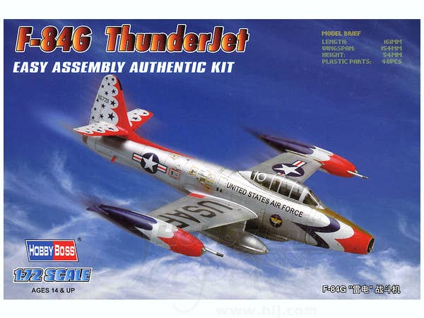 Hobby Boss 1/72 F-84G ThunderJet | 6939319202475