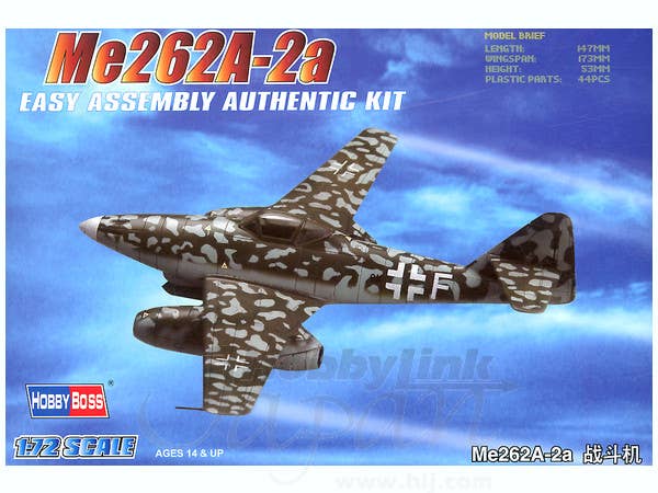 Hobby Boss 1/72 Me262A-1a | 6939319202482