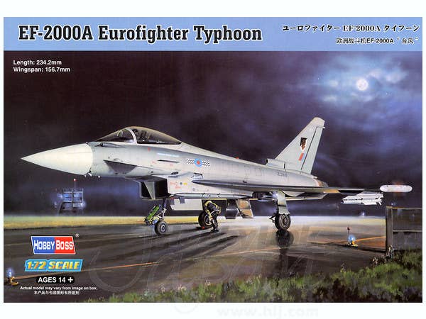 Hobby Boss 1/72 EF-2000A Eurofighter Typhoon | 6939319202642