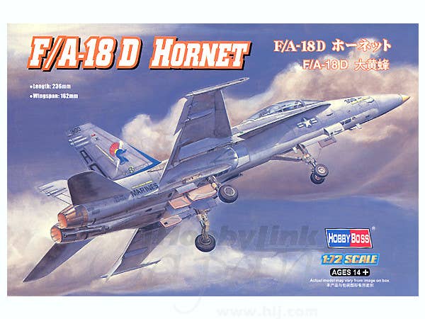 Hobby Boss 1/72 F/A-18D HORNET | 6939319202697