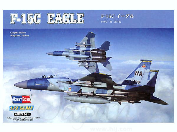 Hobby Boss 1/72 F-15C Eagle Fighter | 6939319202703
