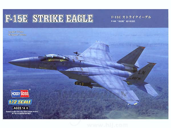 Hobby Boss 1/72 F-15E Strike Eagle Strike fighter | 6939319202710