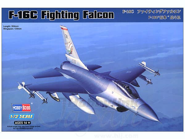 Hobby Boss 1/72 F-16C Fighting Falcon | 6939319202741