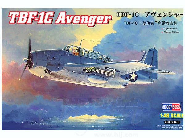 Hobby Boss 1/48 TBF-1C Avenger | 6939319203144