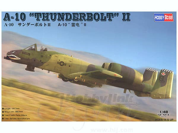 Hobby Boss 1/48 A-10A Thunderbolt II | 6939319203236