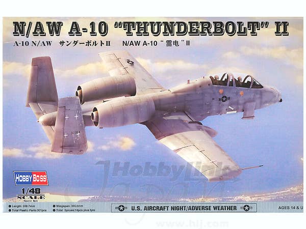 Hobby Boss 1/48 N/AW A-10A Thunderbolt II | 6939319203243