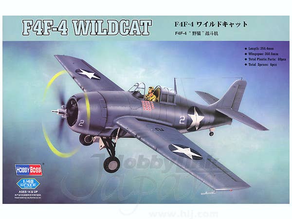 Hobby Boss 1/48 F4F-4 Wildcat | 6939319203281