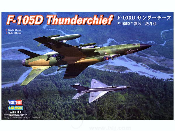 Hobby Boss 1/48 F-105D Thunderchief | 6939319203328