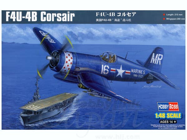 Hobby Boss 1/48 F4U-4B Corsair | 6939319203885