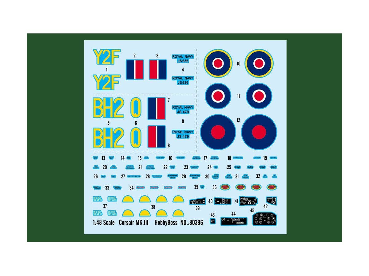Hobby Boss 1/48 Corsair MK.3 | 6939319203960