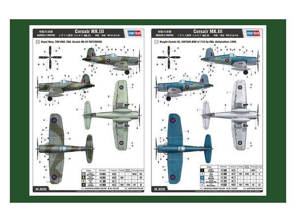 Hobby Boss 1/48 Corsair MK.3 | 6939319203960