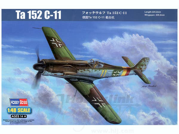 Hobby Boss 1/48 Ta 152 C-11 | 6939319217042