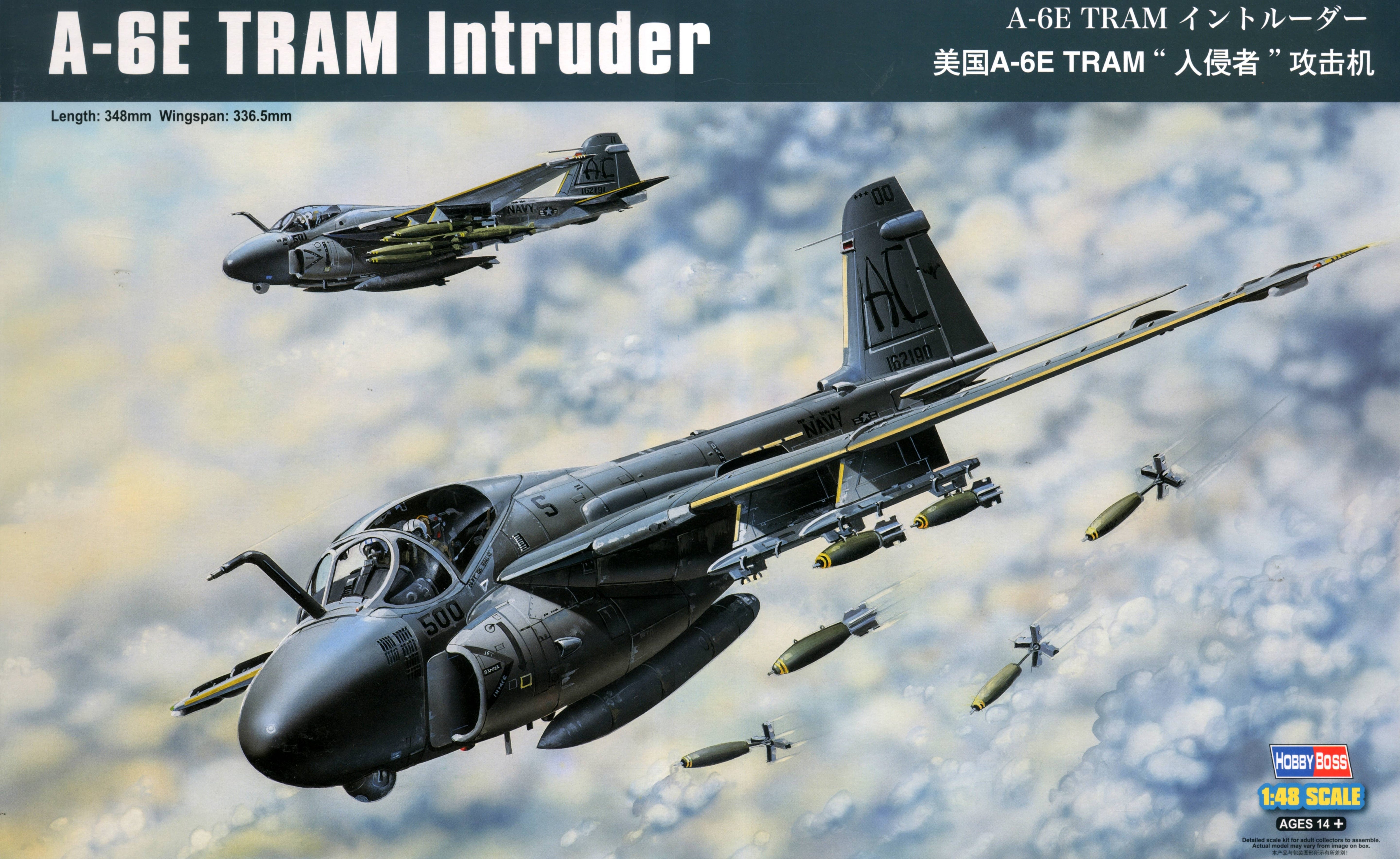 Hobby Boss 1/48 A-6E TRAM Intruder | 6939319217103