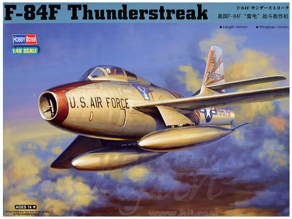 Hobby Boss 1/48 F-84F Thunderstreak | 6939319217264