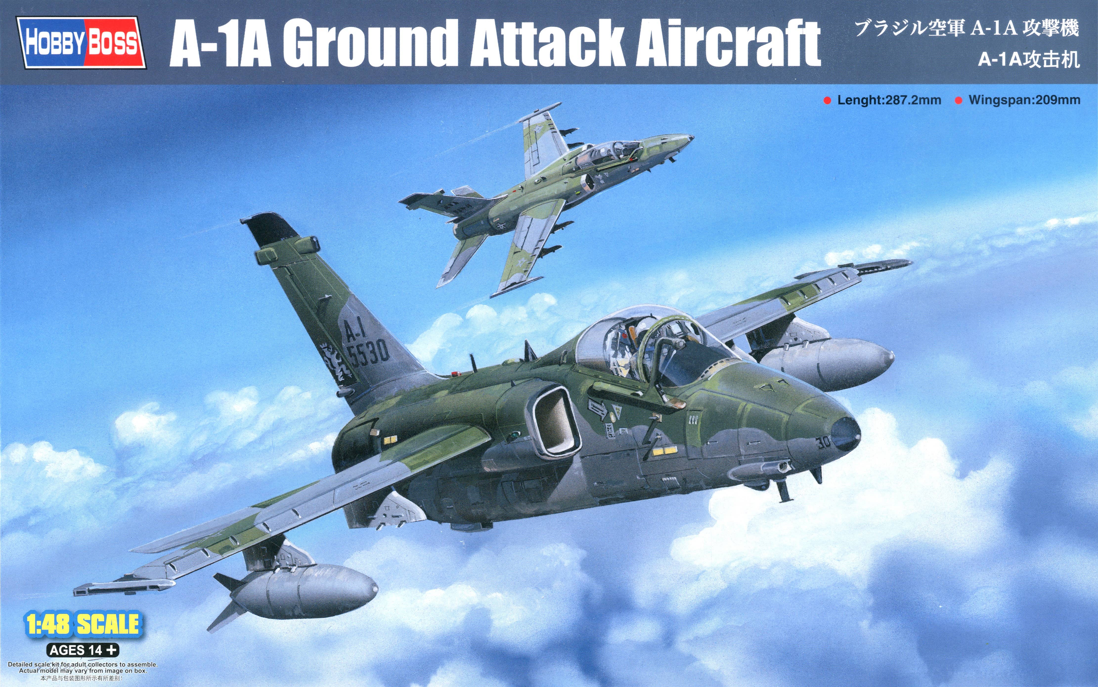 Hobby Boss 1/48 A-1A Ground Attack Aircraft | 6939319217424