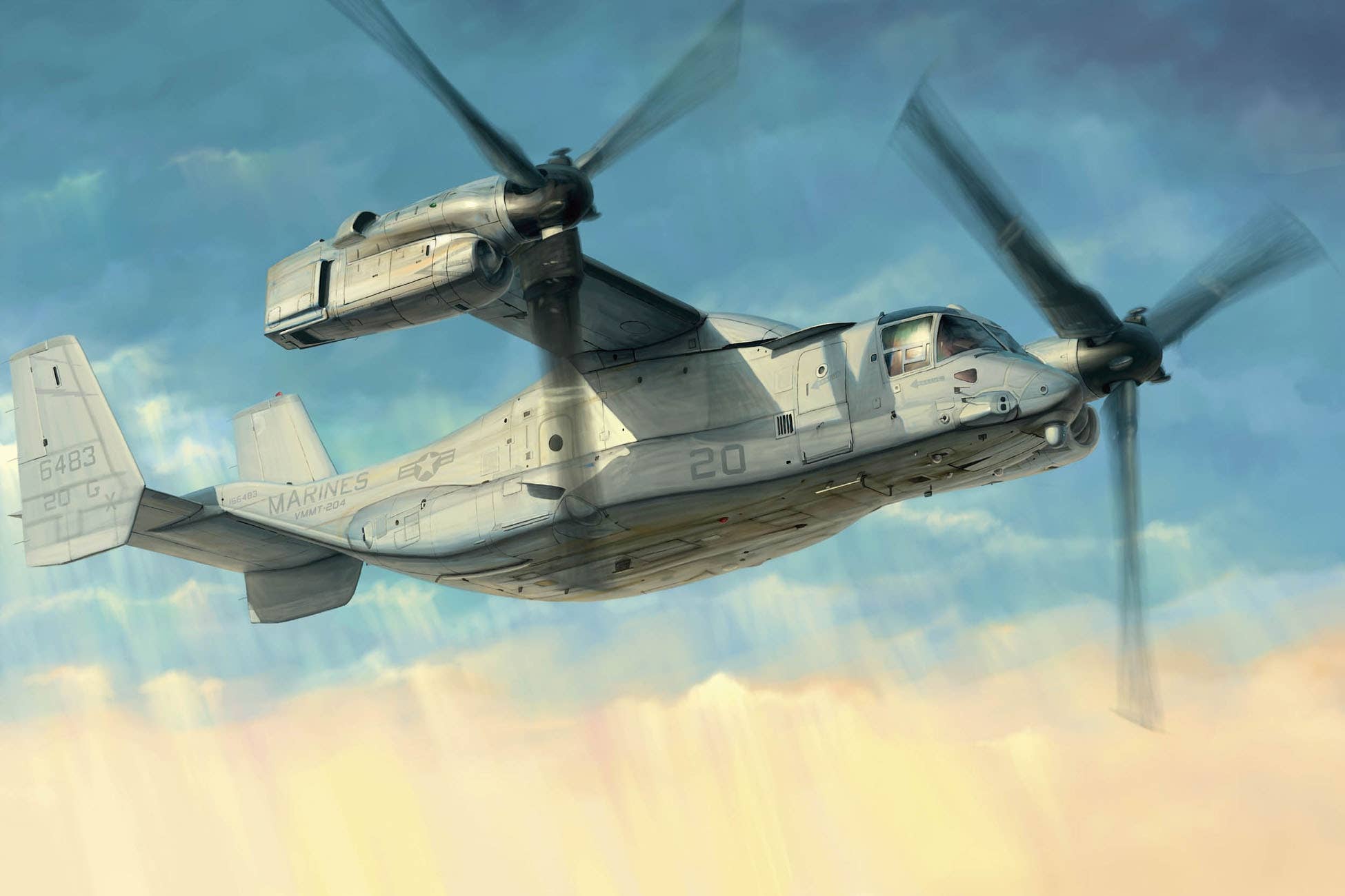 Hobby Boss 1/48 MV-22 Osprey | 6939319217691