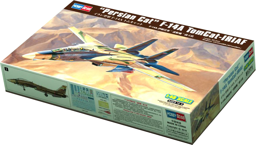 Hobby Boss 1/48 F-14A Tomcat - IRIAF �Persian Cat� | 6939319217714