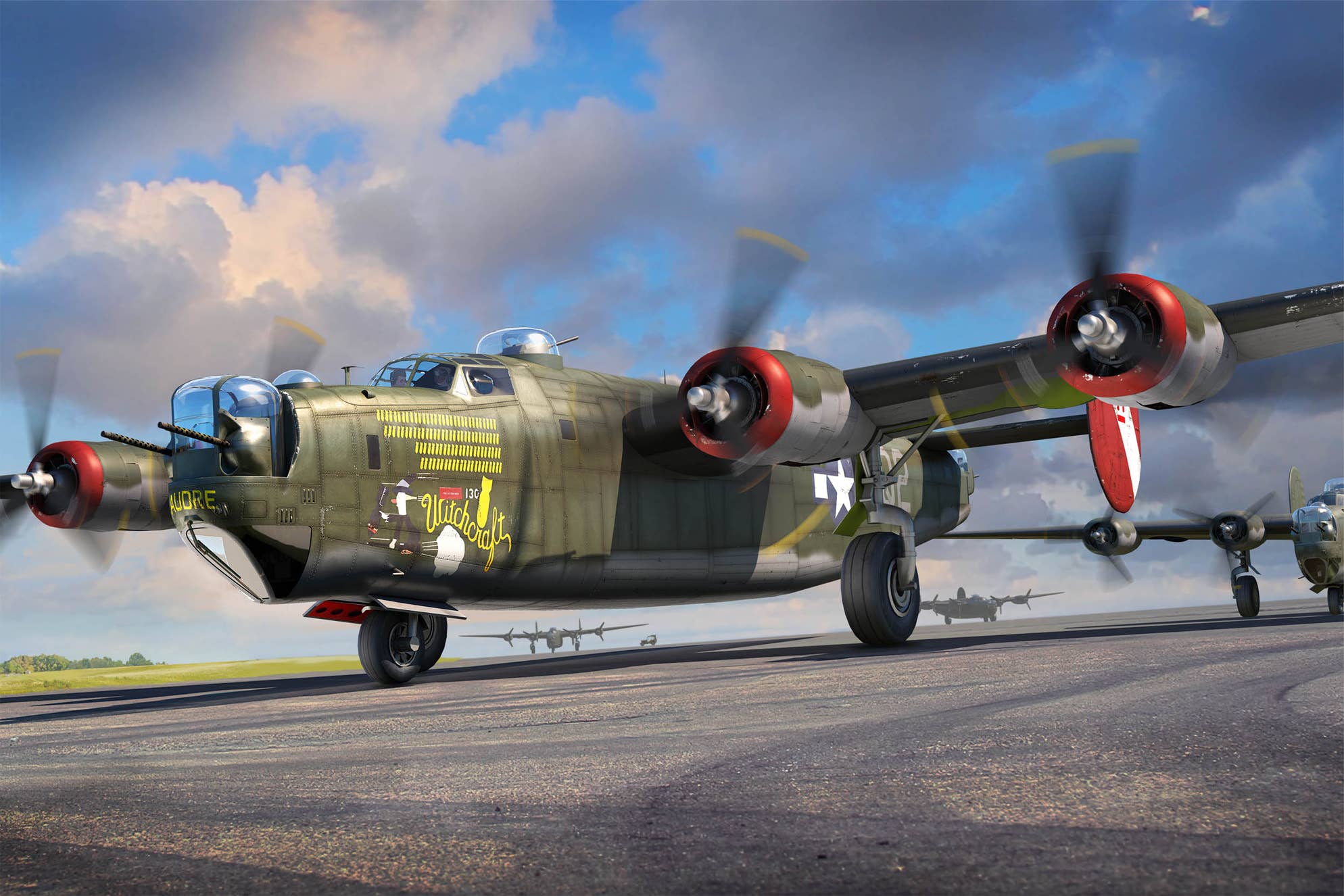 Hobby Boss 1/48 US B-24J Liberator | 6939319217745