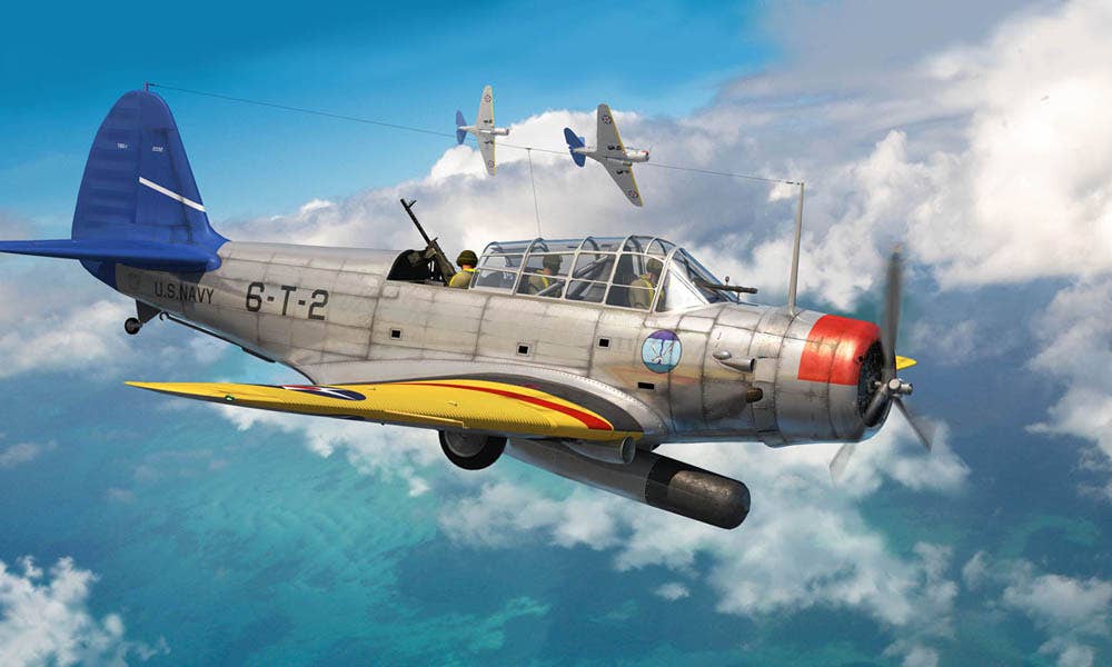 Hobby Boss 1/48 Douglas TBD-1 Devastator US Torpedo Bomber | 6939319217837