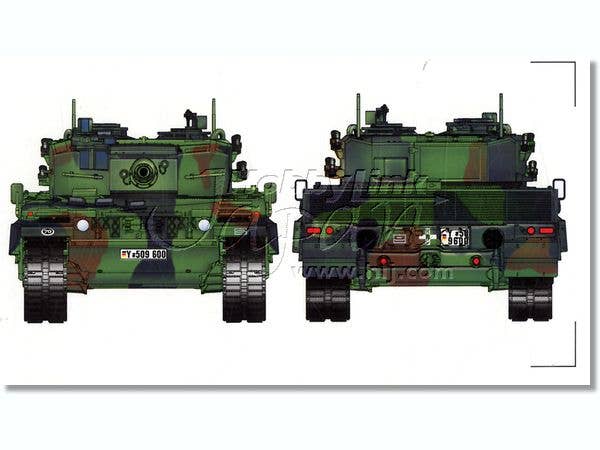 Hobby Boss 1/35 German Leopard 2 A4 tank | 6939319224019