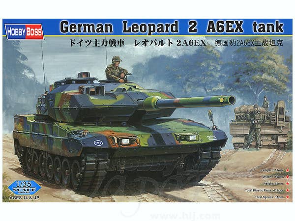 Hobby Boss 1/35 German Leopard 2 A6EX tank | 6939319224033