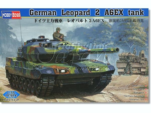 Hobby Boss 1/35 German Leopard 2 A6EX tank | 6939319224033