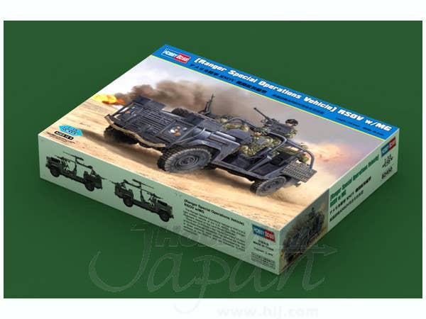 Hobby Boss 1/35 Ranger Special Operations Vehicle RSOV w/MG | 6939319224507