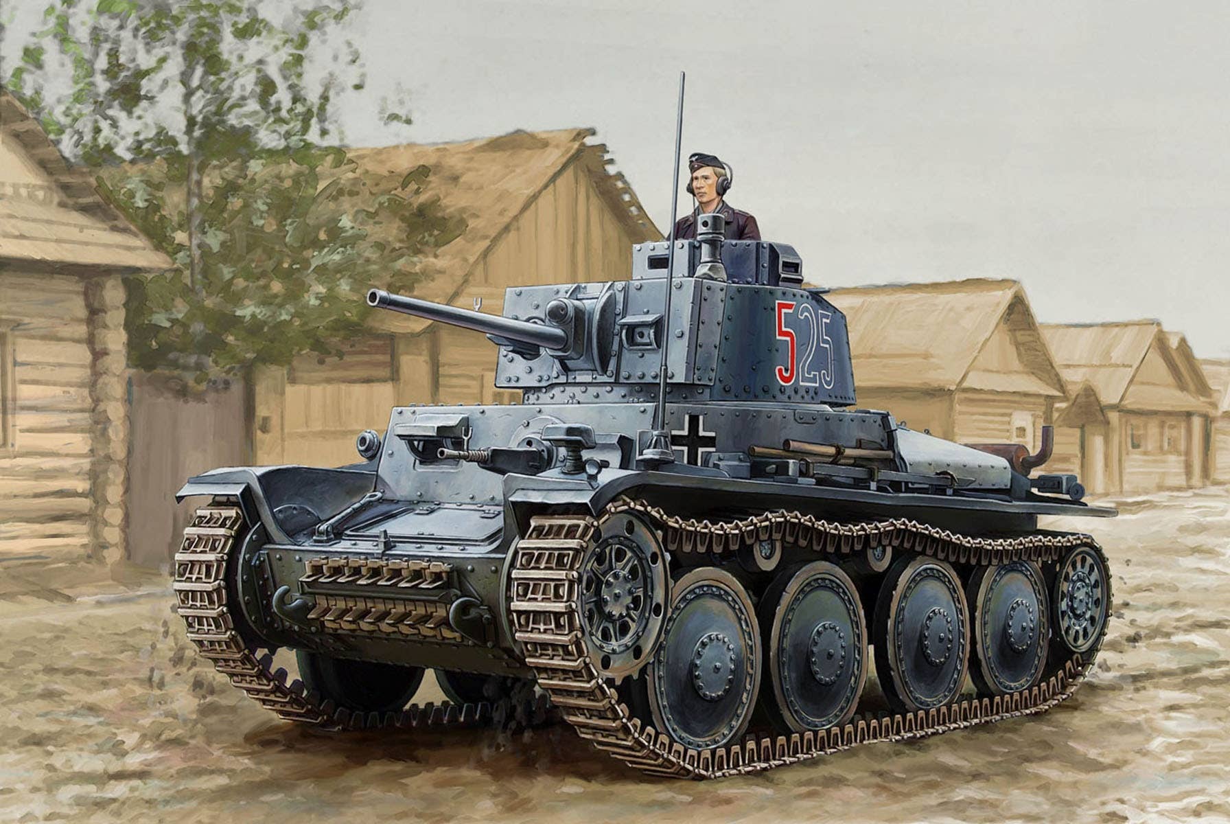 Hobby boss 1/16 Pzkpfw 38(t) Ausf.E/F | 6939319226037