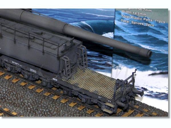 Hobby Boss 1/72 German 280mm K5(E) Railway Gun Leopold | 6939319229038