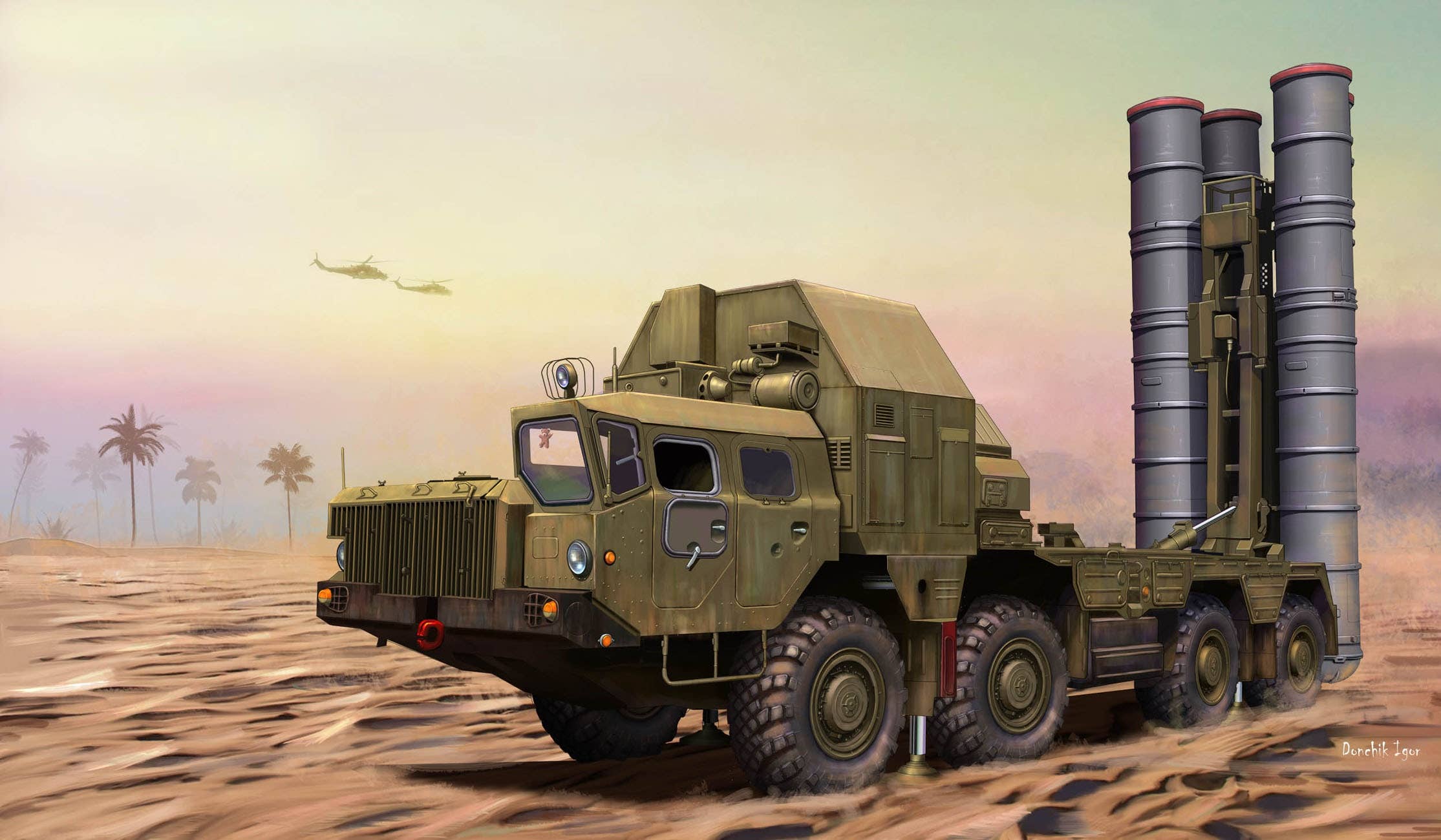 Hobby Boss 1/72 48N6E of 5P85S TEL S-300PMU SA-10 GRUMBLE | 6939319229298