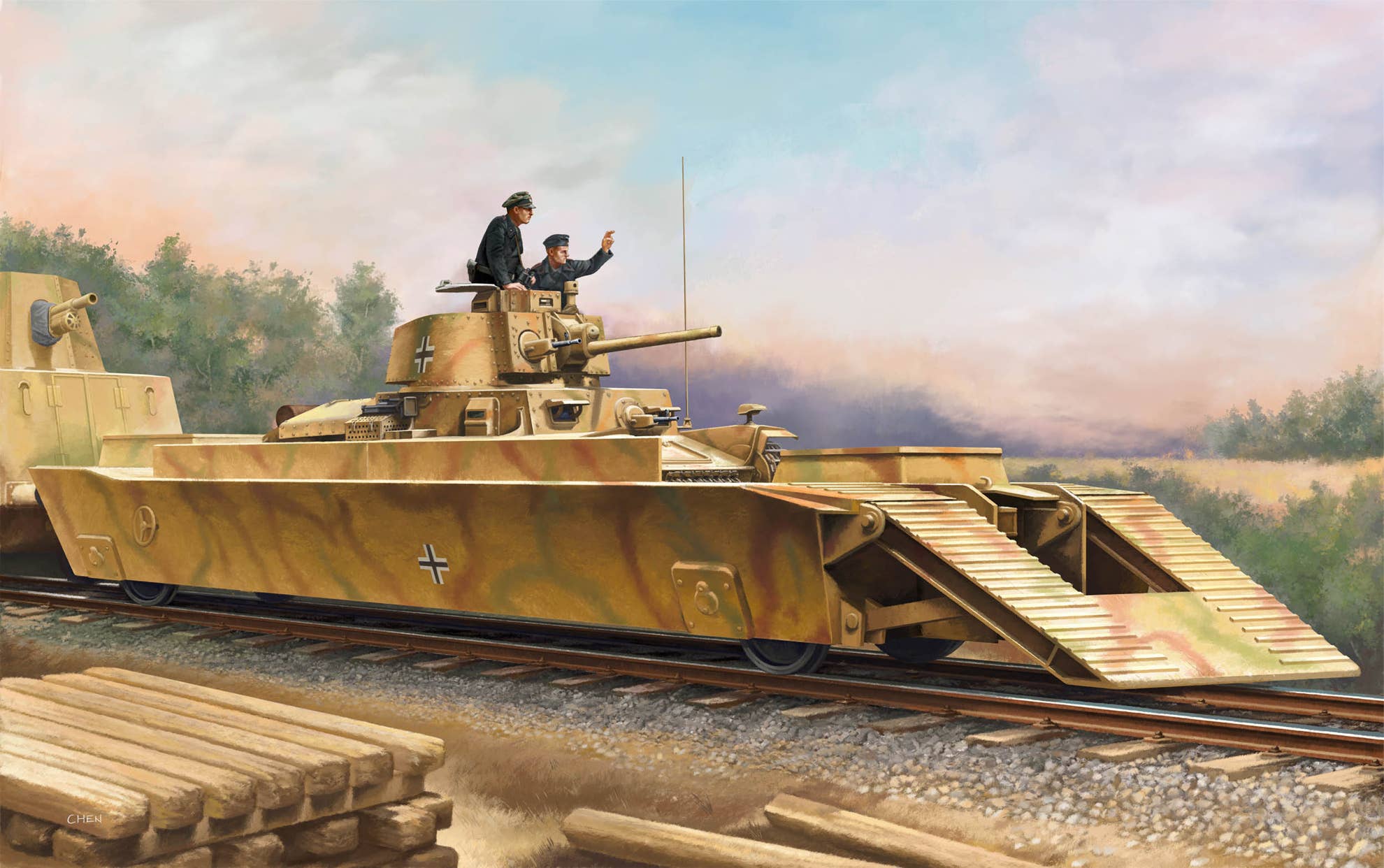 Hobby Boss 1/72 German Panzertragerwagen | 6939319229366