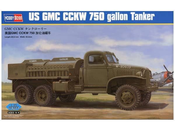 Hobby Boss 1/35 GMC CCKW 750 Gallon Tanker | 6939319238306