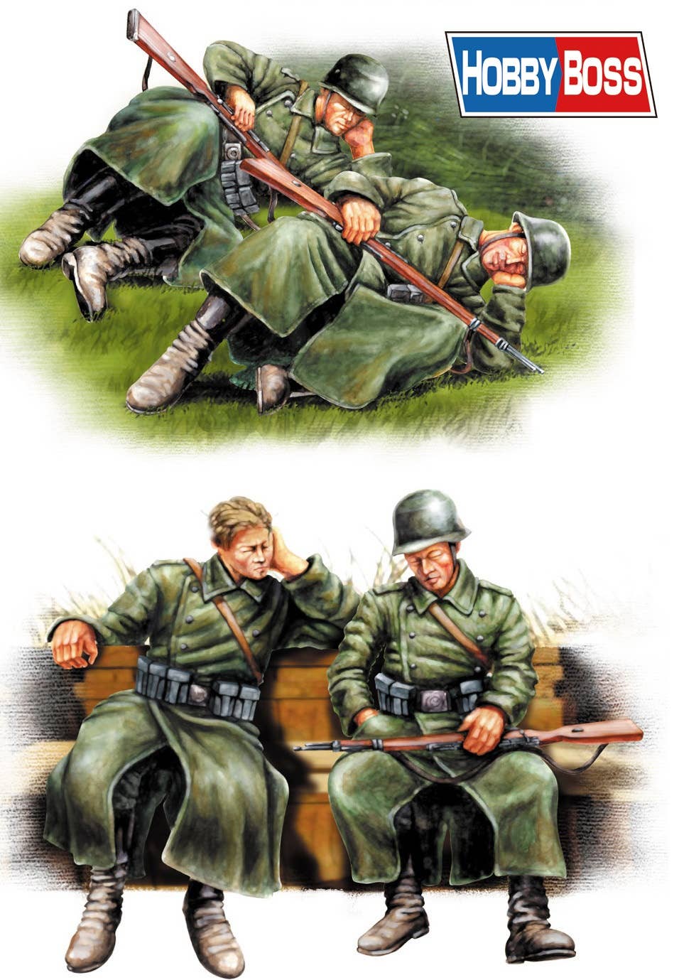 Hobby Boss 1/35 German Infantry - Taking a Rest | 6939319244208