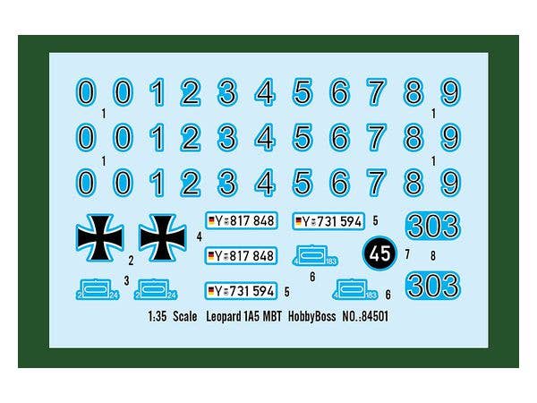 Hobby Boss 1/35 Leopard 1A5 MBT | 6939319245014
