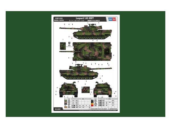 Hobby Boss 1/35 Leopard 1A5 MBT | 6939319245014