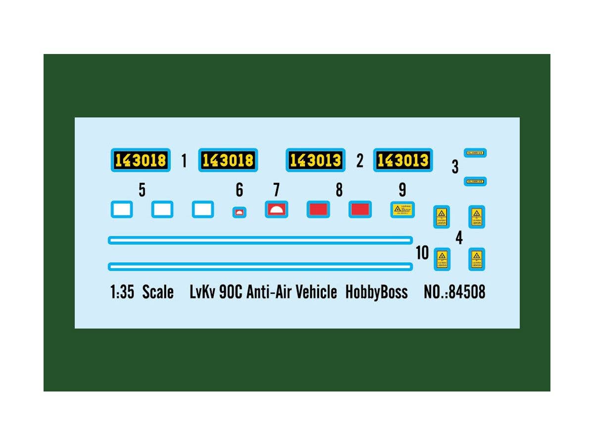 Hobby Boss 1/35 LvKv 9040C Anti-Air Vehicle | 6939319245083