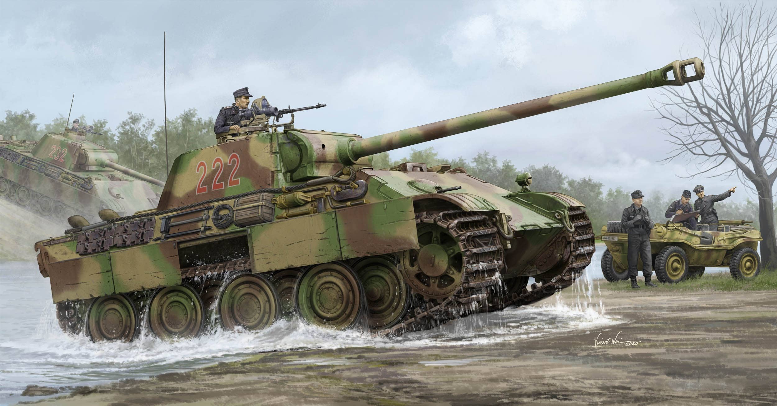 Hobby Boss 1/35 German Panther G - Late version | 6939319245526
