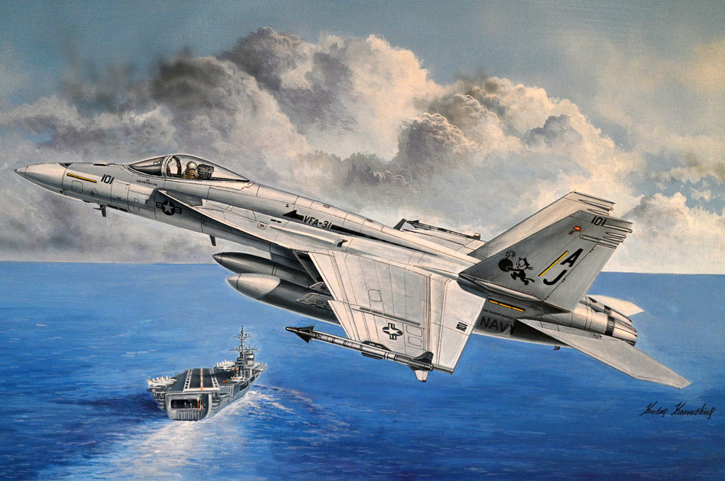 Hobby Boss 1/48 F/A-18E Super Hornet | 6939319258120
