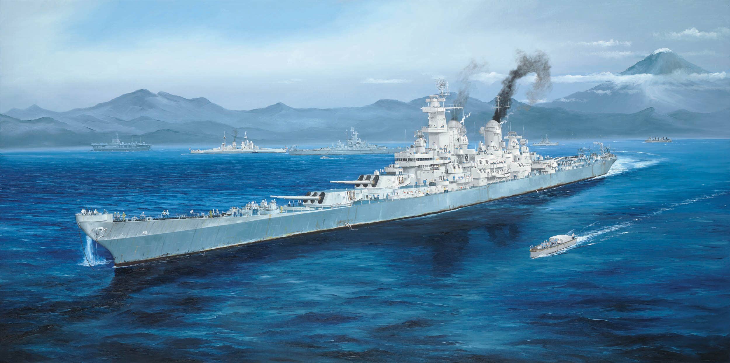 Hobby Boss 1/350 USS Missouri BB-63 | 6939319265166