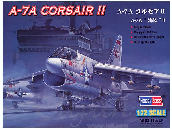 Hobby Boss 1/72 A-7A Corsair II | 6939319272010