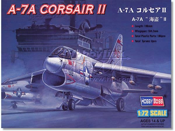 Hobby Boss 1/72 A-7A Corsair II | 6939319272010