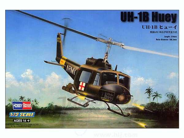Hobby Boss 1/72 UH-1B Huey | 6939319272287