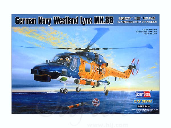 Hobby Boss 1/72 German Navy Westland Lynx MK.88 | 6939319272393