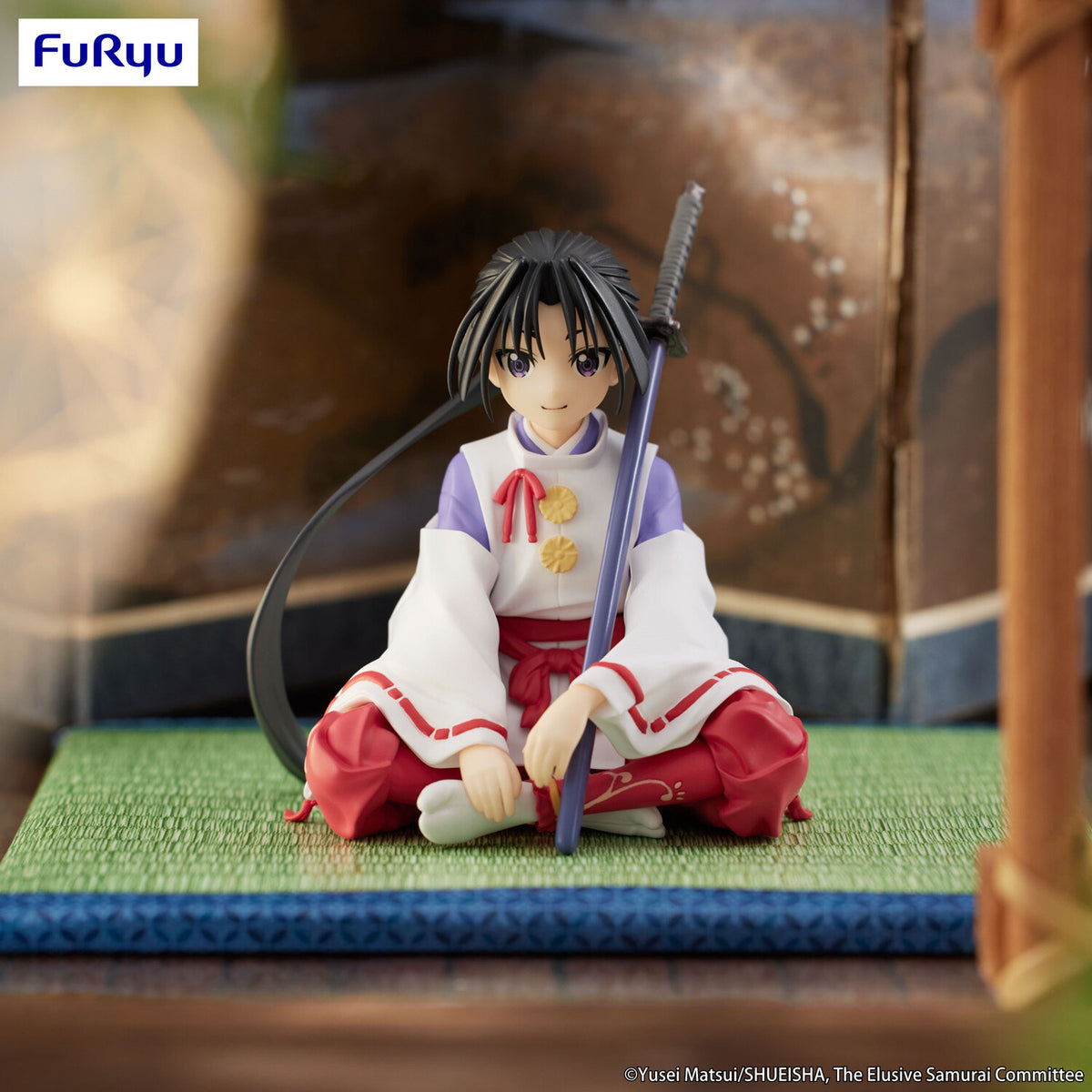 The Elusive Samurai Hojo Tokiyuki Noodle Stopper Figure FuRyu