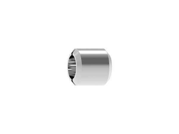 HiQ Parts Twin Pipe 3 Silver 2.5mm (10pcs) | 4573211370911