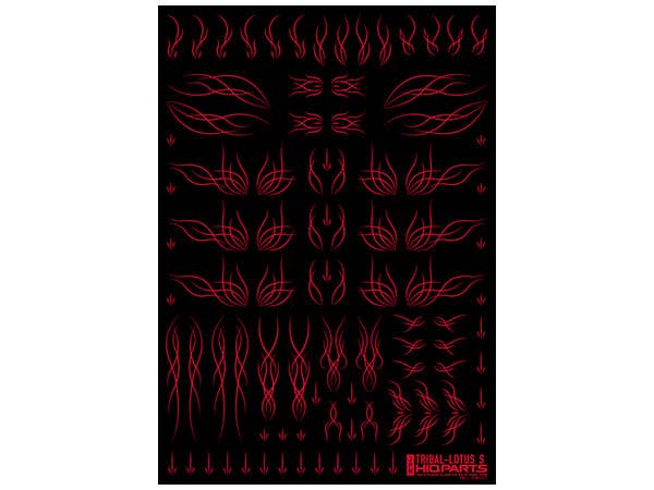 HiQ Parts Tribal Lotus S Red (1pc) | 4573211372434