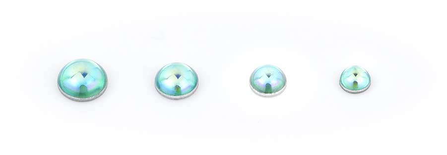 HiQ Parts VC Dome 3 Green Size M 2.5 3.0 3.5 4.0mm (5pcs Each, Total 20pcs) | 4573211375558